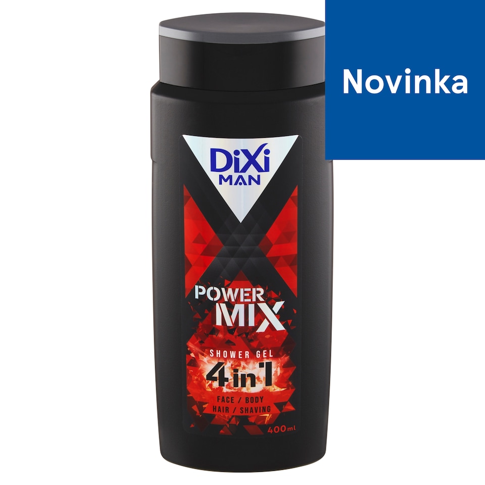 obrázok 1 z Dixi Man Power Mix sprchový gél 4 v 1 400 ml