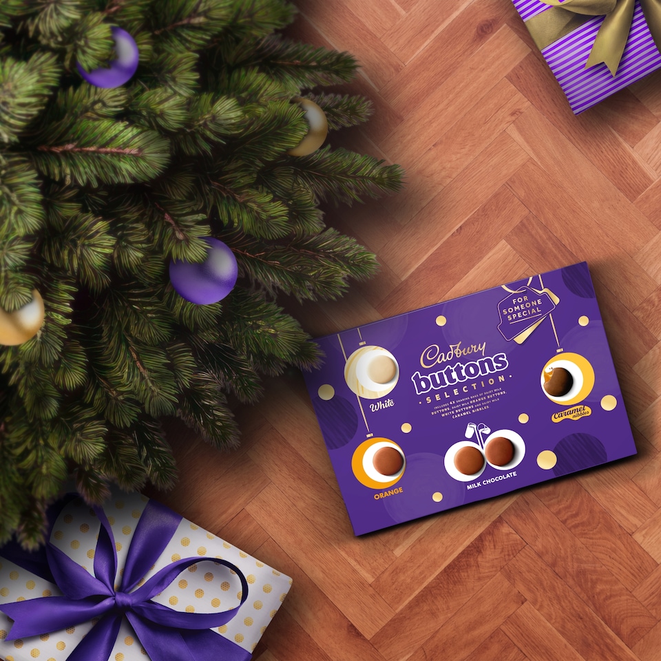 image 1 of Cadbury Chocolate Buttons Mixed Selection Box 340g