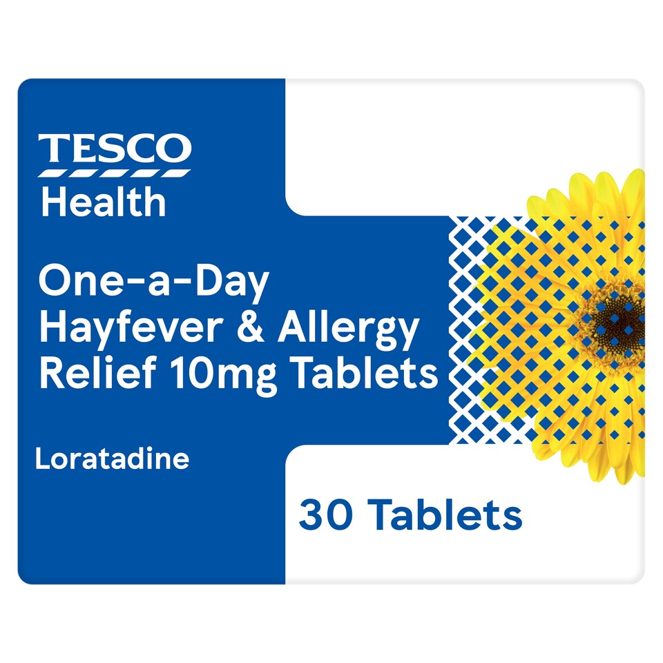 Tesco Health One-a-Day Hayfever & Allergy Relief Tablets 30s