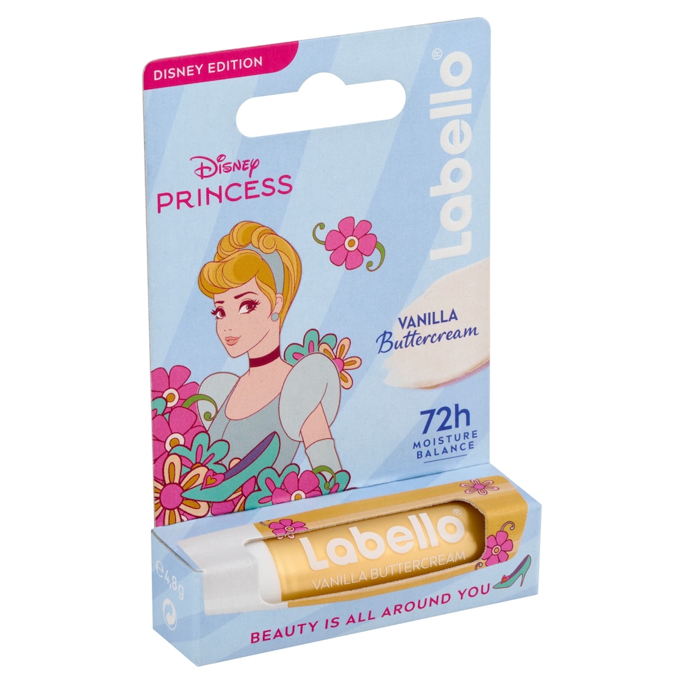 Obrázek 1 pro produkt Labello Vanilla Buttercream Pečující balzám na rty - Limited Disney Princess Edition 4,8g