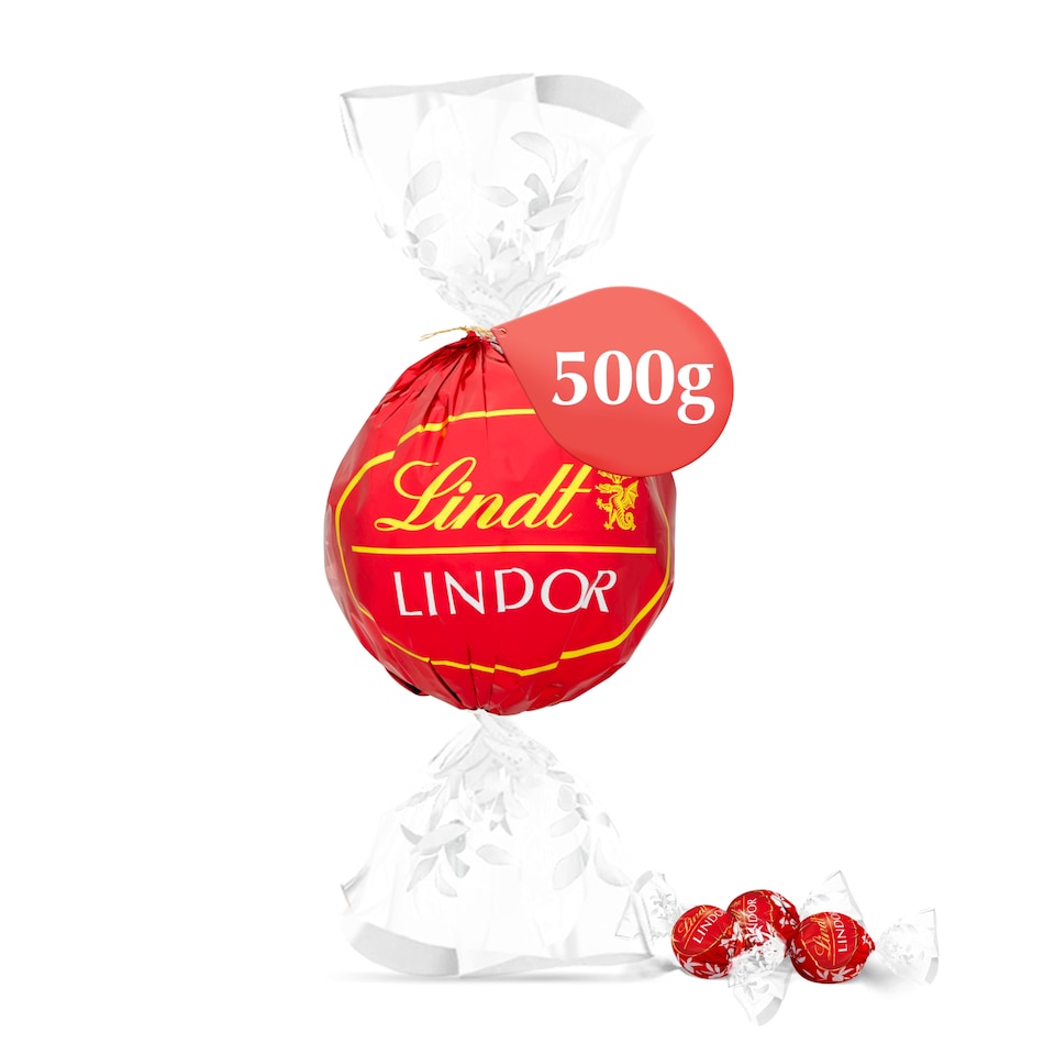 image 1 of Lindt Lindor Milk Chocolate Truffles 500G