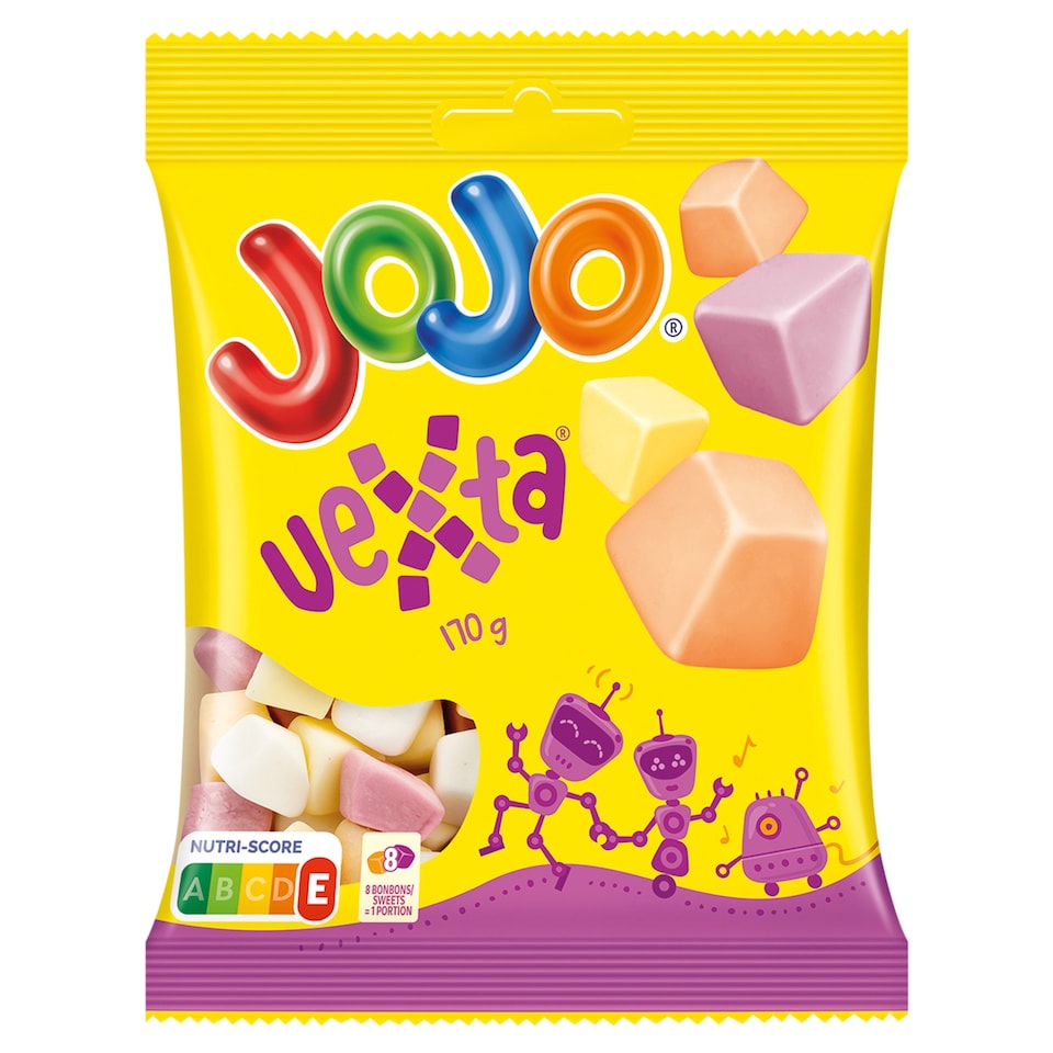 JOJO Vexta Jelly Candies with Fruit Flavors 170 g