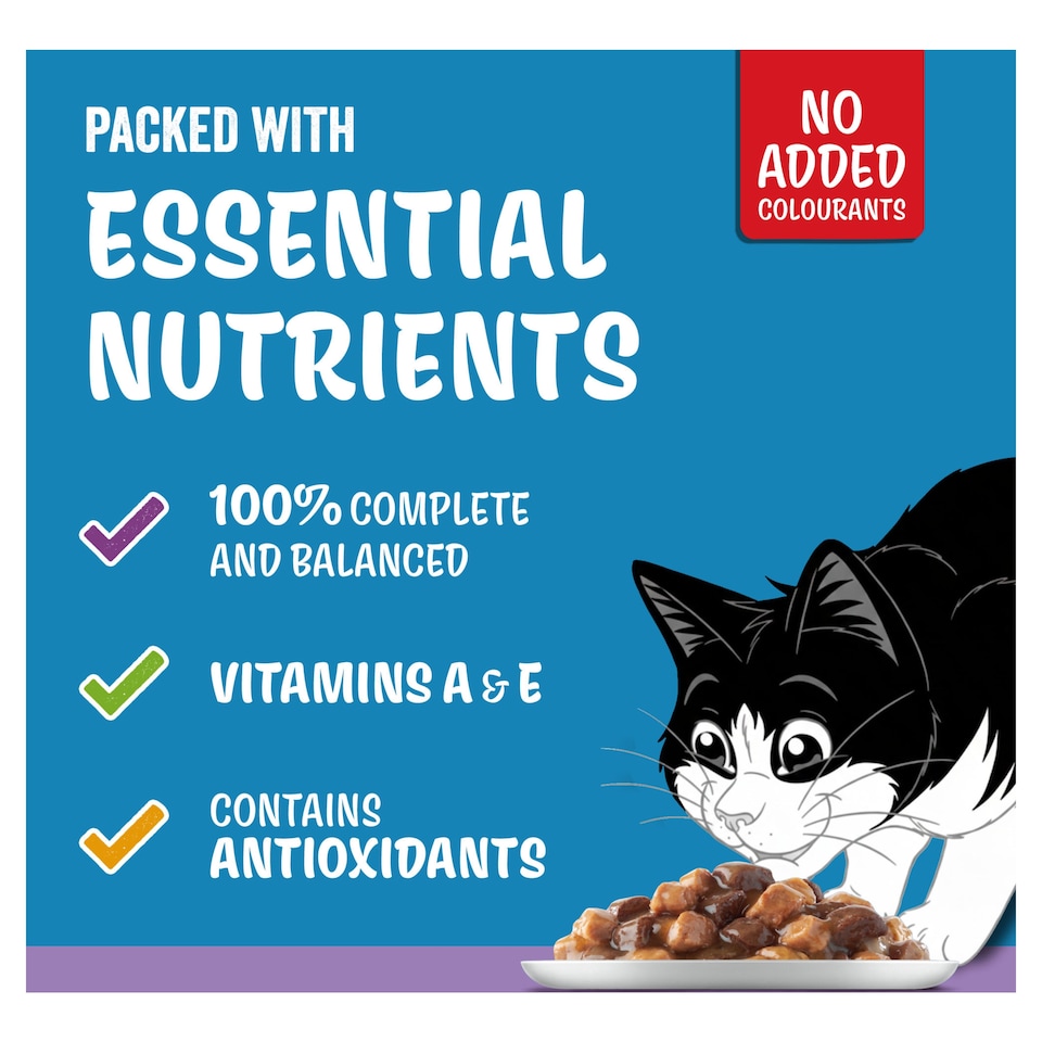 image 1 of FELIX ORIGINAL Mixed Selection in Gravy Wet Cat Food 12x85g