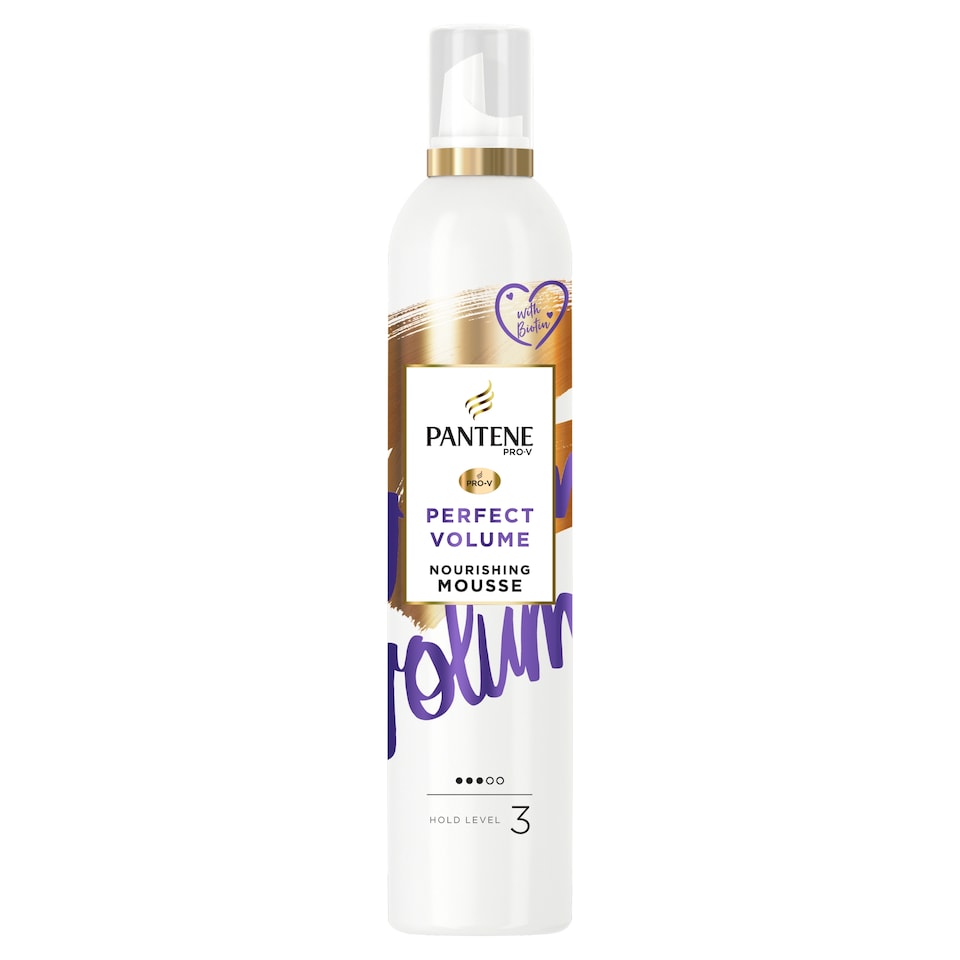 image 1 of Pantene Perfect Volume Nourishing Hair Mousse 200ml