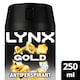 image 1 of Lynx Gold Anti White Marks Antiperspirant Deodorant Spray 250Ml