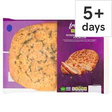 Tesco Free From Rosemary & Sea Salt Focaccia 350g