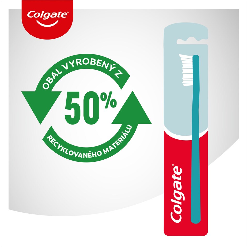 obrázok 1 z Colgate Zig Zag Charcoal zubná kefka stredná 3ks