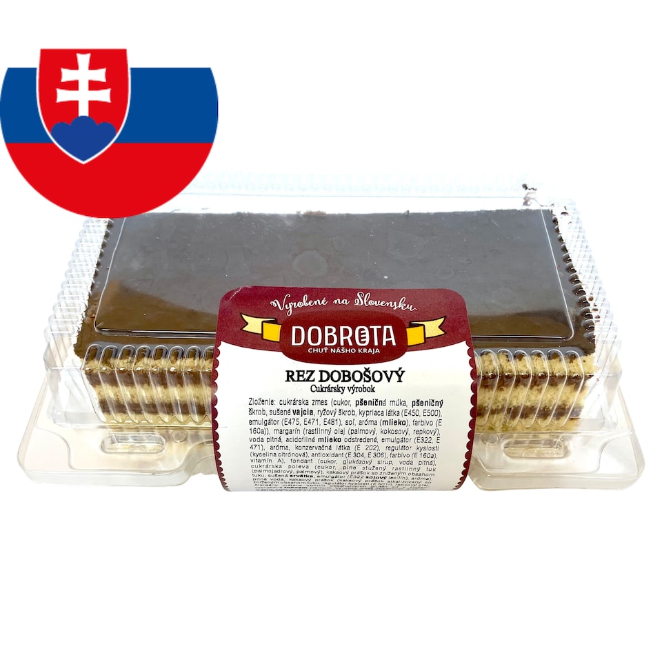 Dobrota Dobos Cut Cake 200 g