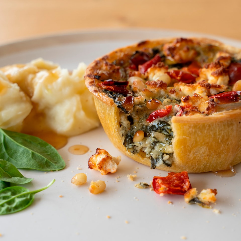 image 1 of Higgidy Spinach, Greek Feta & Pine Nut Pie 200g