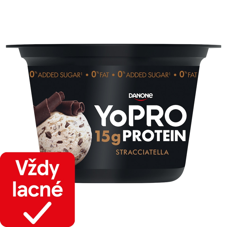 obrázok 1 z YoPRO odtučnený zakysaný výrobok - Stracciatella 160 g