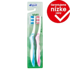 4Dent Soft zubná kefka 2 ks