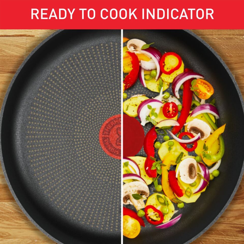 image 1 of Tefal Titanium Force Wok 28Cm