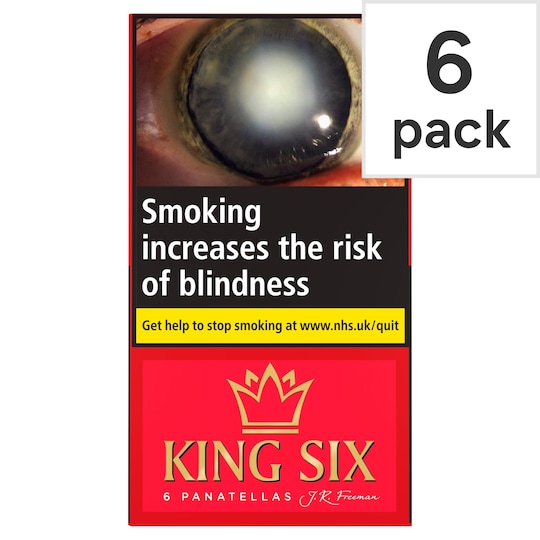 King Six Cigars 6 Pack Tesco Groceries