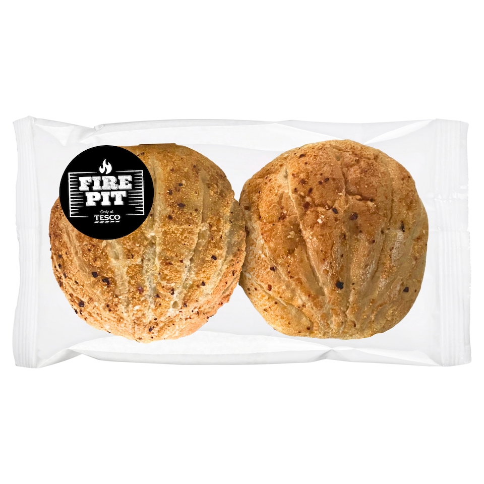 Tesco Salt & Chilli Soft Roll 2 Pack