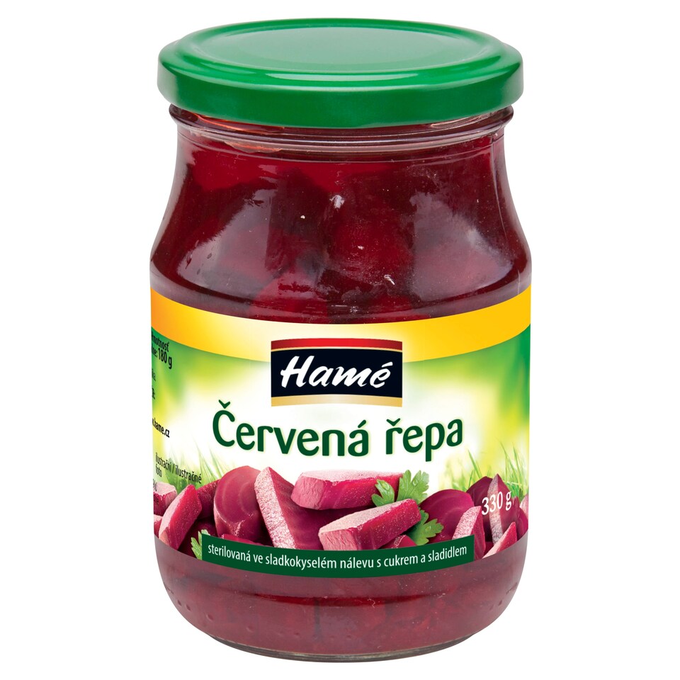 Hamé Červená repa sterilizovaná v sladkokyslom náleve 330 g