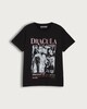 image 4 of Dracula Pure Cotton T-Shirt in Black