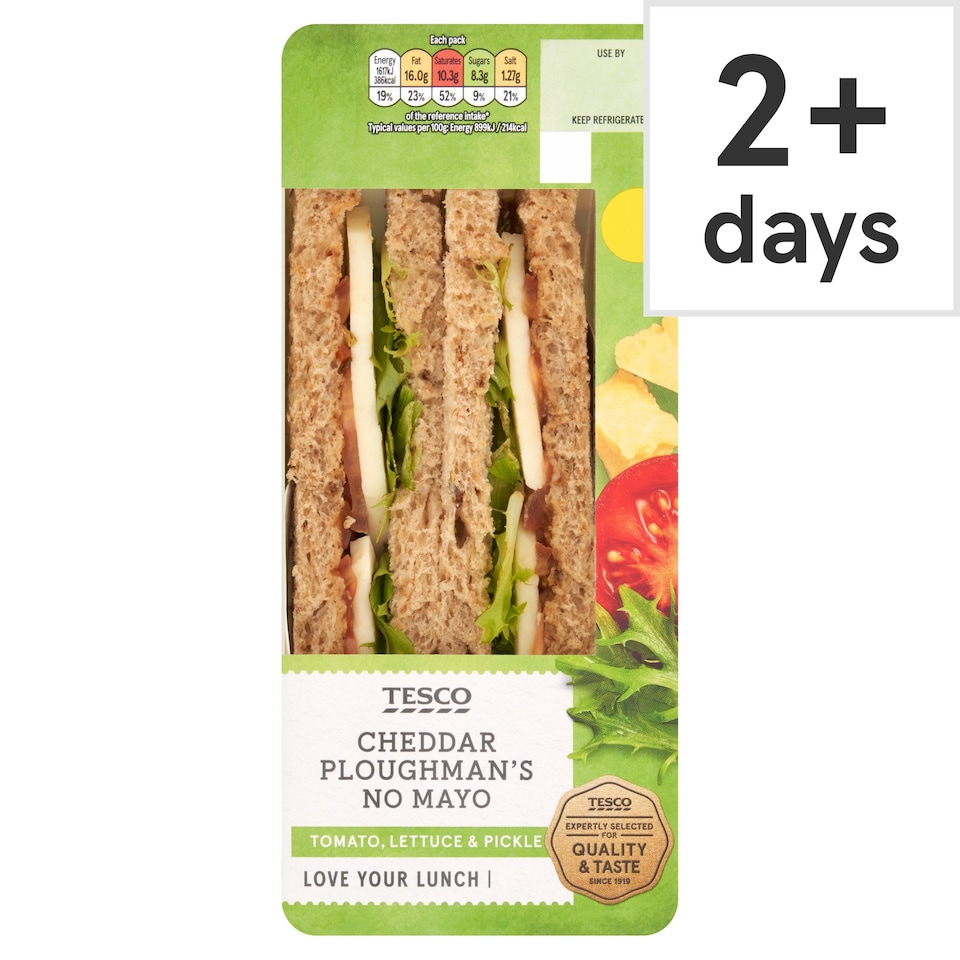 Tesco Ploughmans Sandwich Tesco Groceries