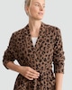 image 3 of F&F Fleece Leopard Print Dressing Gown in Multi Brown