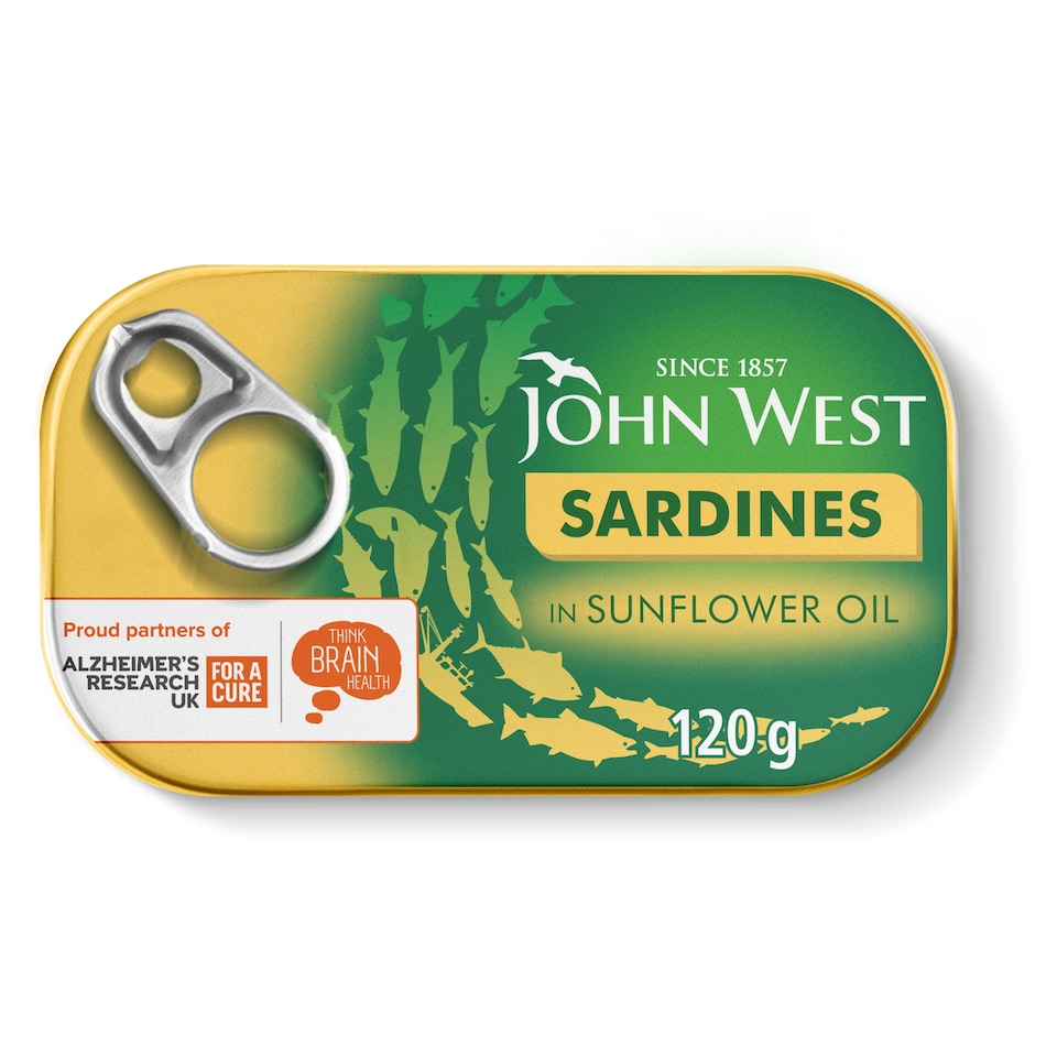 John West Sardines Sunflower Oil 120Gm