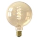image 2 of Calex Decorative Gold Led G125 Globe Bulb