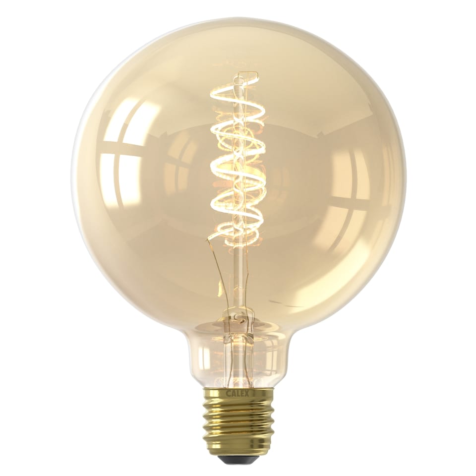 image 1 of Calex Decorative Gold Led G125 Globe Bulb