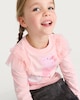 image 1 of Peppa Pig Pure Cotton Ballet Print Top in Pink