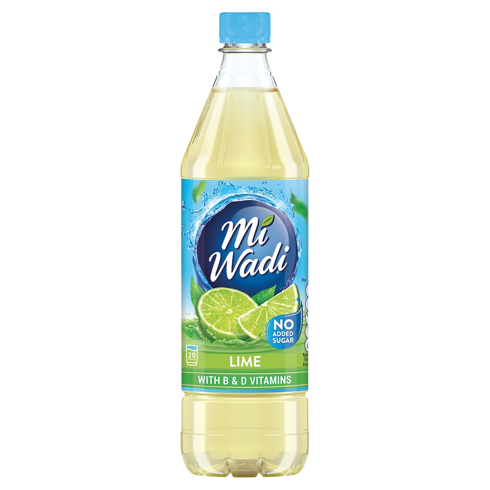 Mi Wadi Lime No Added Sugar 1Ltr