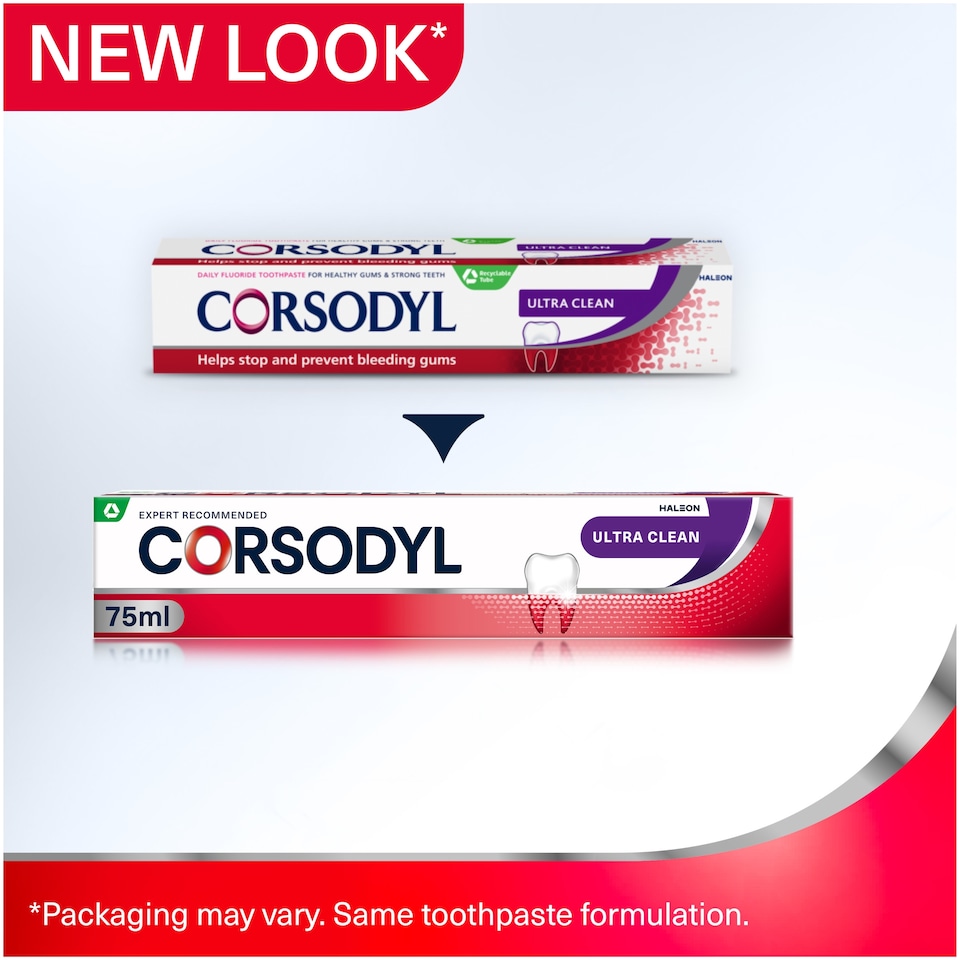 image 1 of Corsodyl Daily Ultra Clean Toothpaste 75Ml