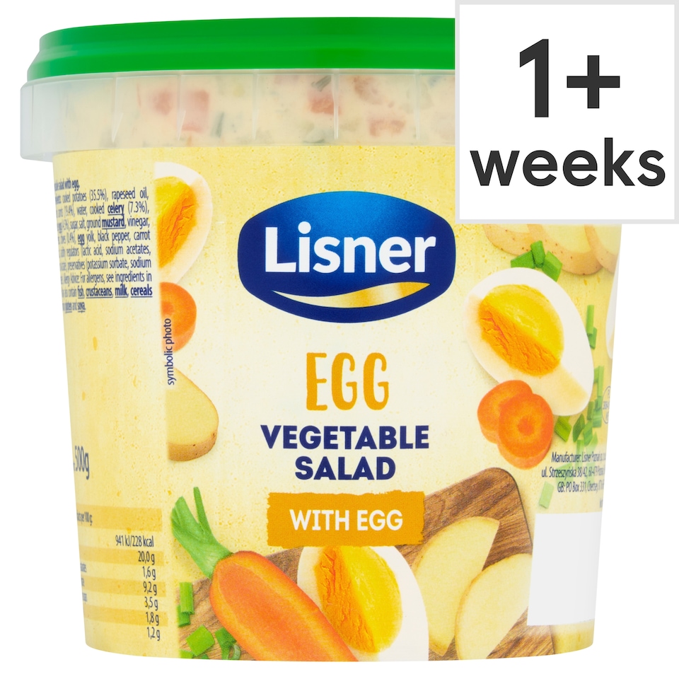 Lisner Vegetable Salad With Egg 500G