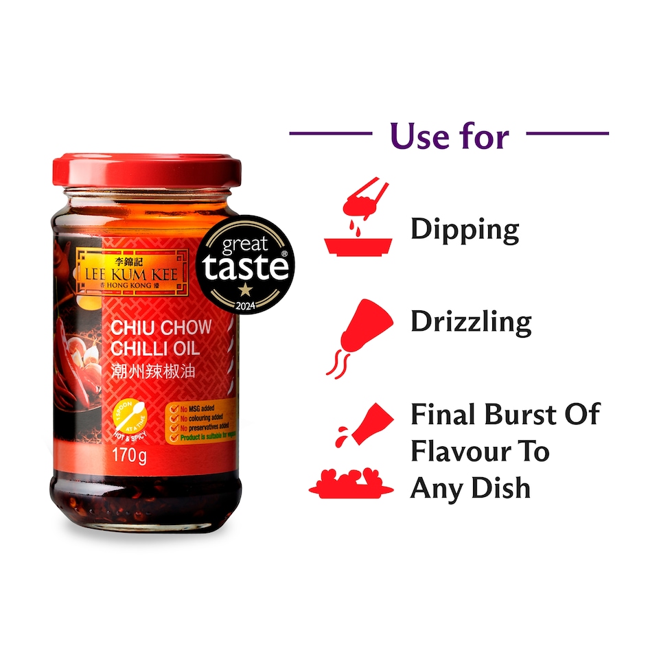 image 1 of Lee Kum Kee Chiu Chow Chilli Oil 170G