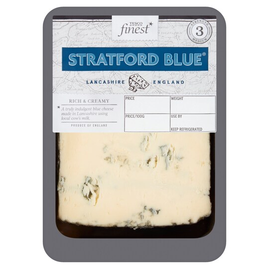 Tesco Finest Stratford Blue Cheese 150G Tesco Groceries