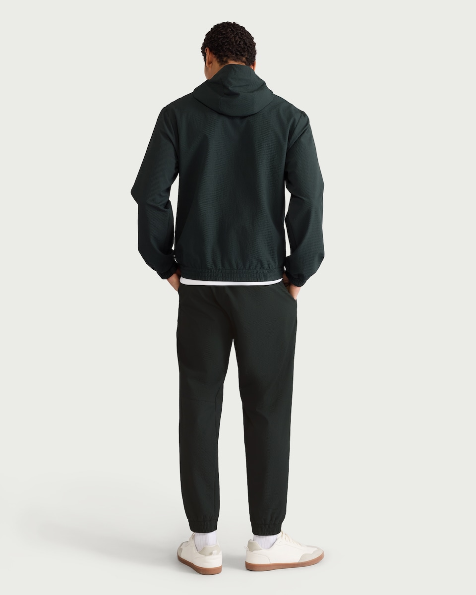 image 1 of F&F Active ULTRAMOVE Textured Shower Resistant Joggers in Green