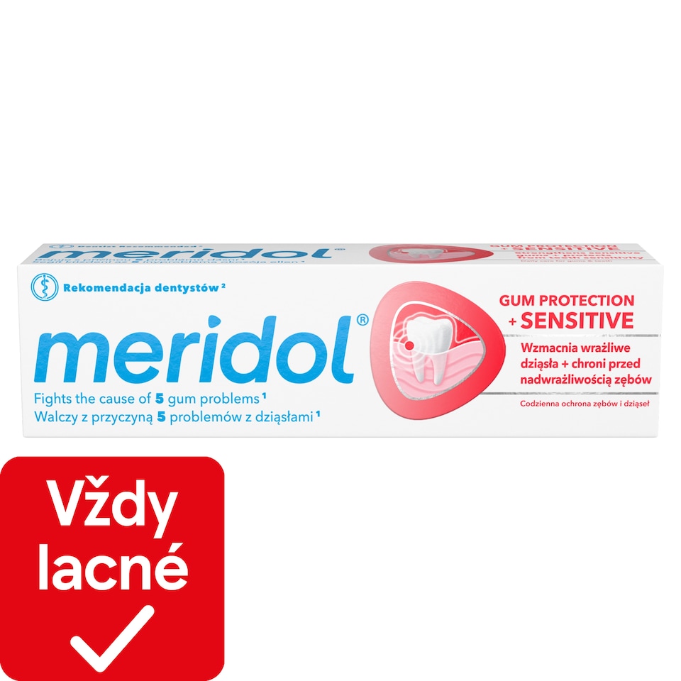 obrázok 1 z Zubná pasta meridol Ochrana Ďasien + Citlivosť