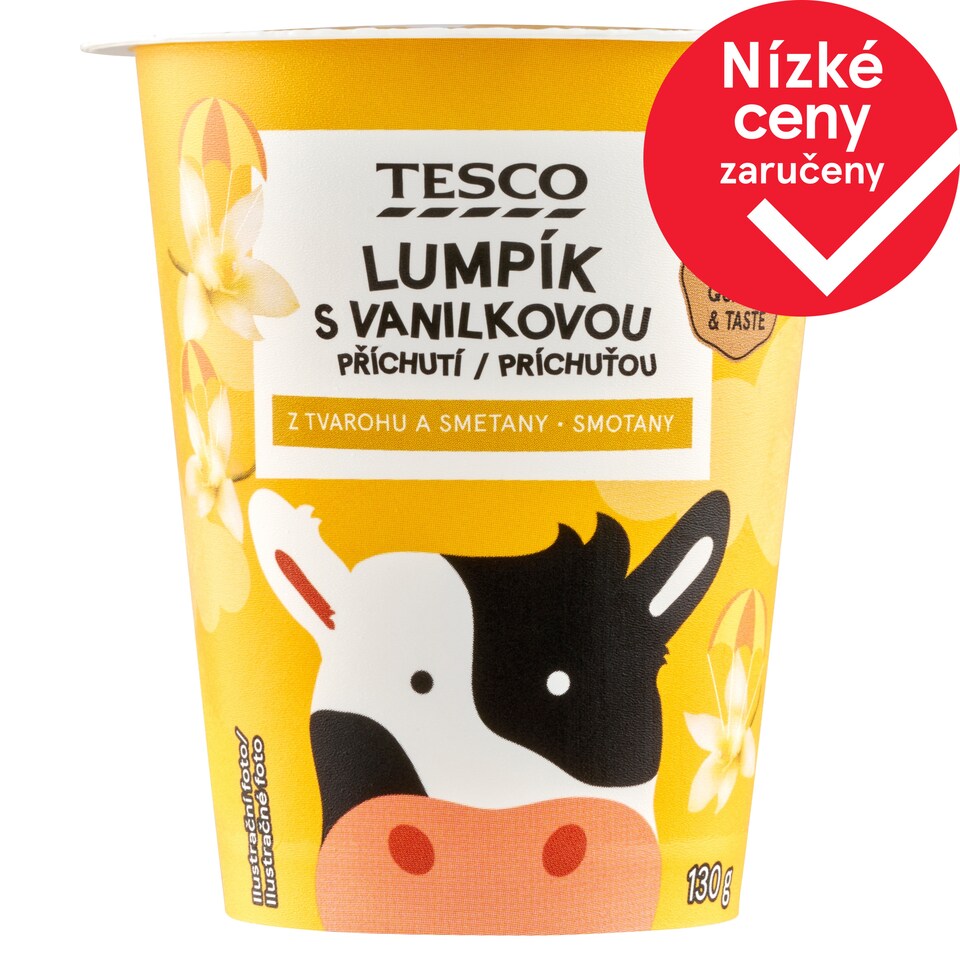 Tesco Lumpík s vanilkovou příchutí 130g