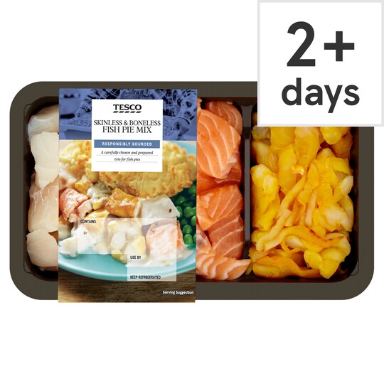 Tesco Fish Pie Mix 340G Tesco Groceries
