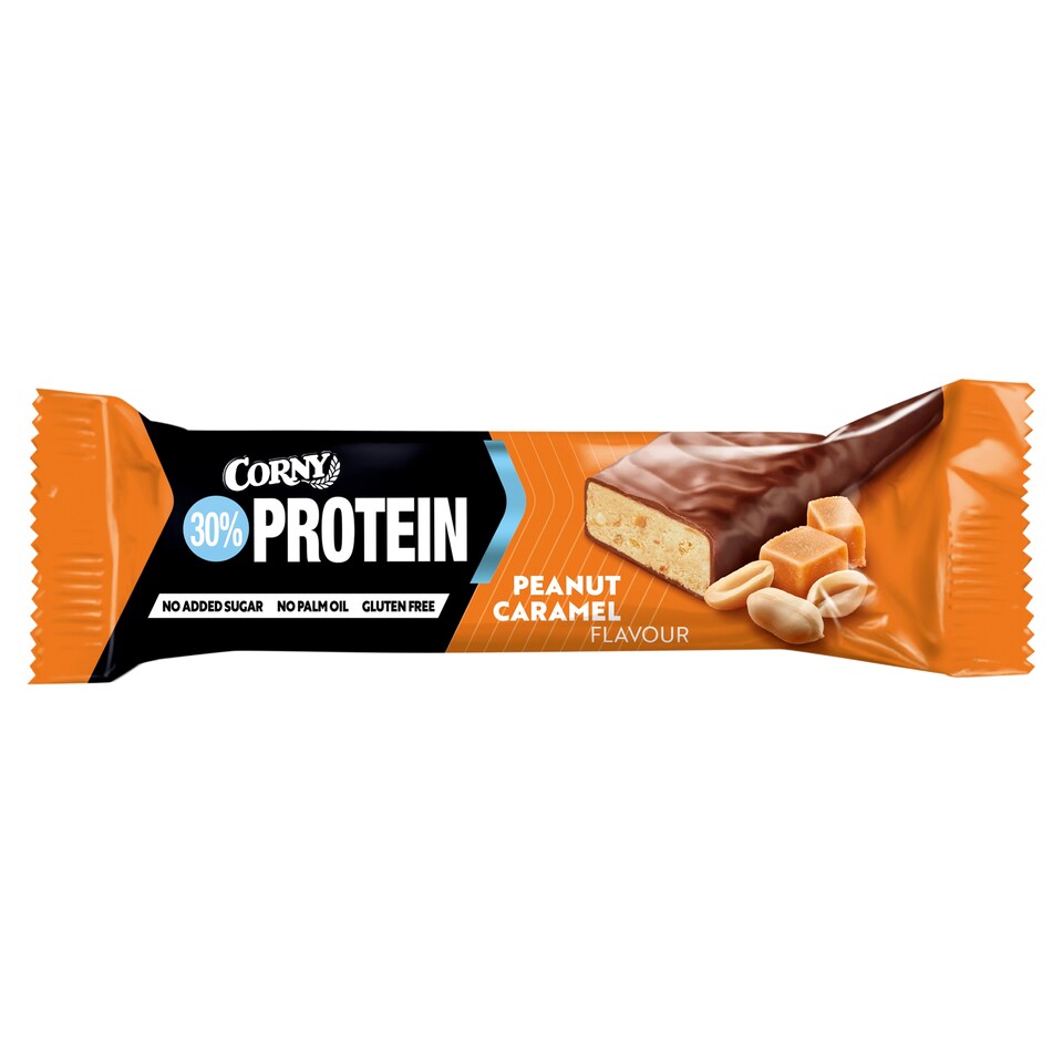 Obrázek 1 pro produkt CORNY proteinová tyčinka 30% arašídy-karamel 50g