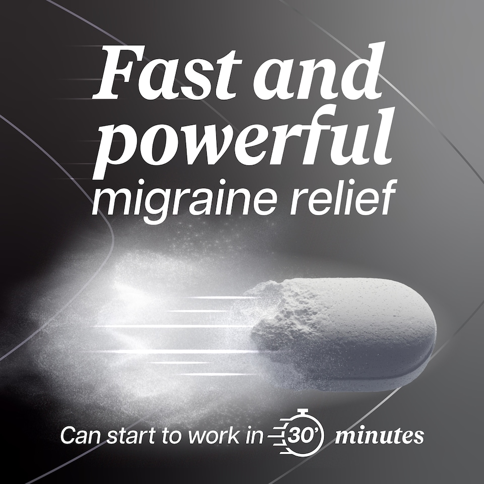 image 1 of Panmigrol Migraine and Headache Relief Paracetamol Tablets 10s
