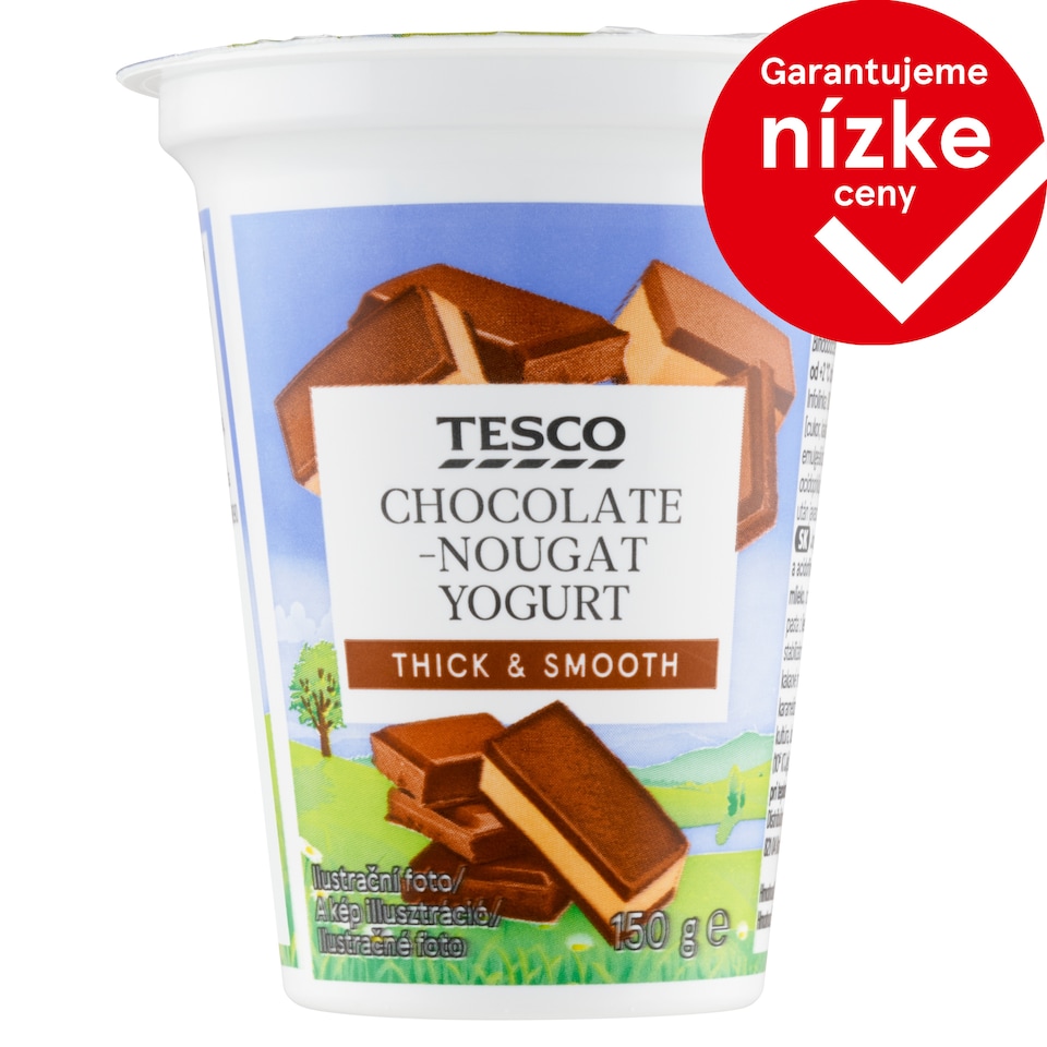 Tesco Chocolate - Nougat Yogurt 150 g