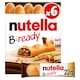 image 1 of NUTELLA B-ready Bars Multipack 6 X 22g (132g)