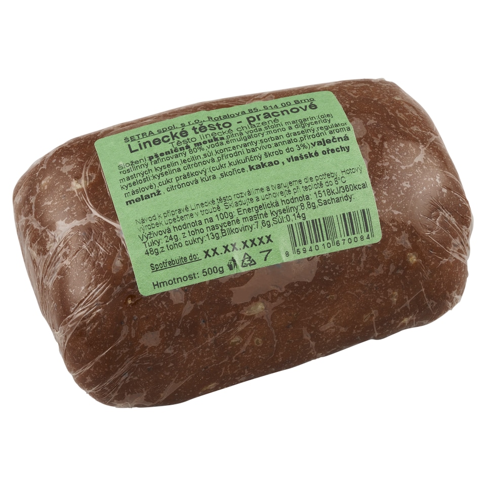 Šetra Linecké těsto pracnové 500g