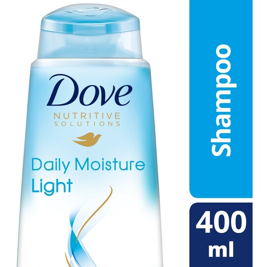 Dove Daily Moisture Light Shampoo 400Ml Tesco Groceries
