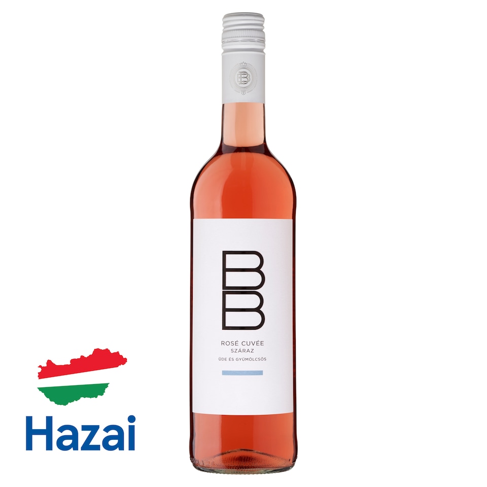 BB Dunántúli Rosé Cuvée száraz rosébor 12% 0,75 l