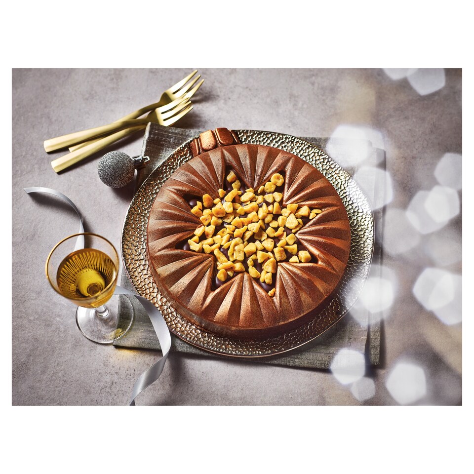image 1 of 80.  Tesco Finest Free From Tiffin Bauble 605g  (Serves 10)