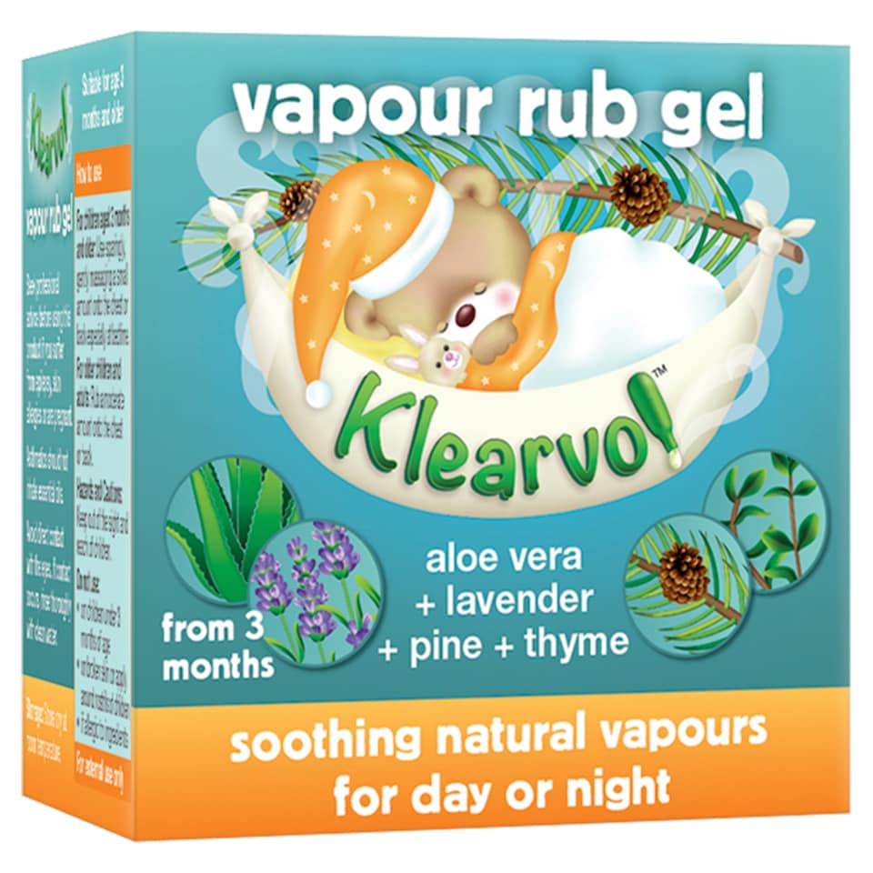 Klearvol Essential Oil Vapour Rub Gel 50Ml