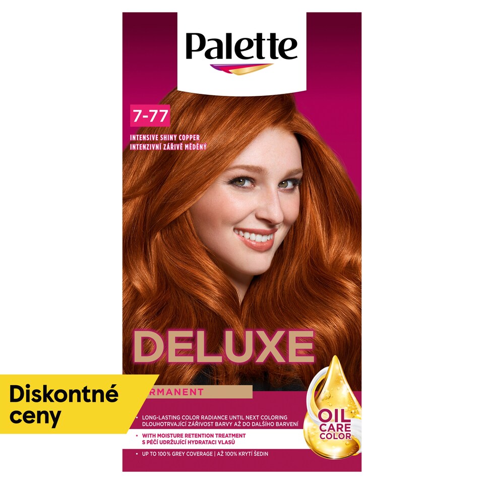 image 1 of Palette Deluxe Hair Color Intensive Shiny Copper 7-77