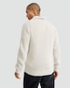 image 3 of F&F Knitted High Neck Buttoned Jumper with Wool in Cream