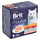 image 2 of Brit Premium by Nature Cat Mousse Mix 8 x 85g (680g)