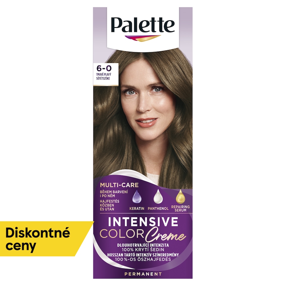 obrázok 1 z Palette Intensive Color Creme farba na vlasy Tmavoplavý 6-0