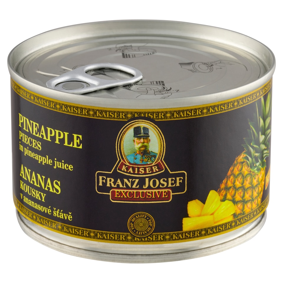 obrázok 1 z Franz Josef Kaiser Exclusive Ananás kúsky v ananásovej šťave 227 g