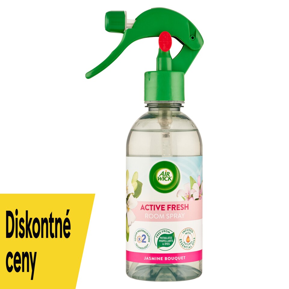image 1 of Air Wick Active Fresh Room Spray Jasmine Bouquet 237 ml